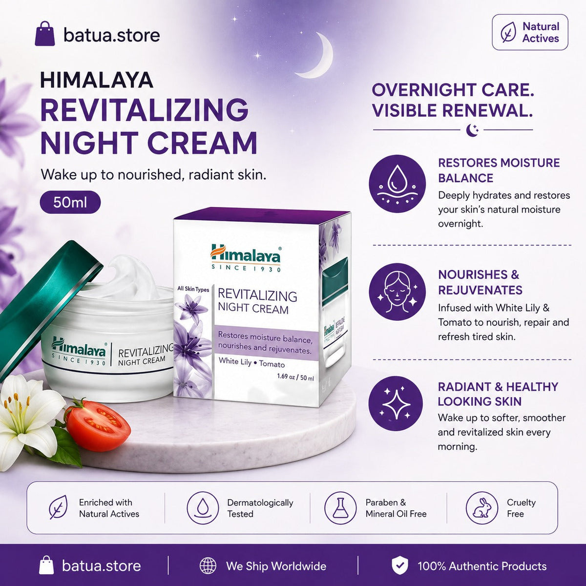 Himalaya Revitalizing Night Cream: What It Does and How to Use It
