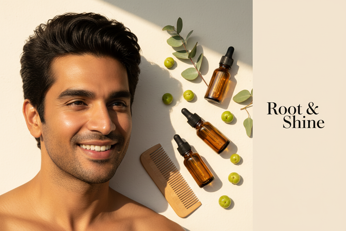Root & Shine – with man