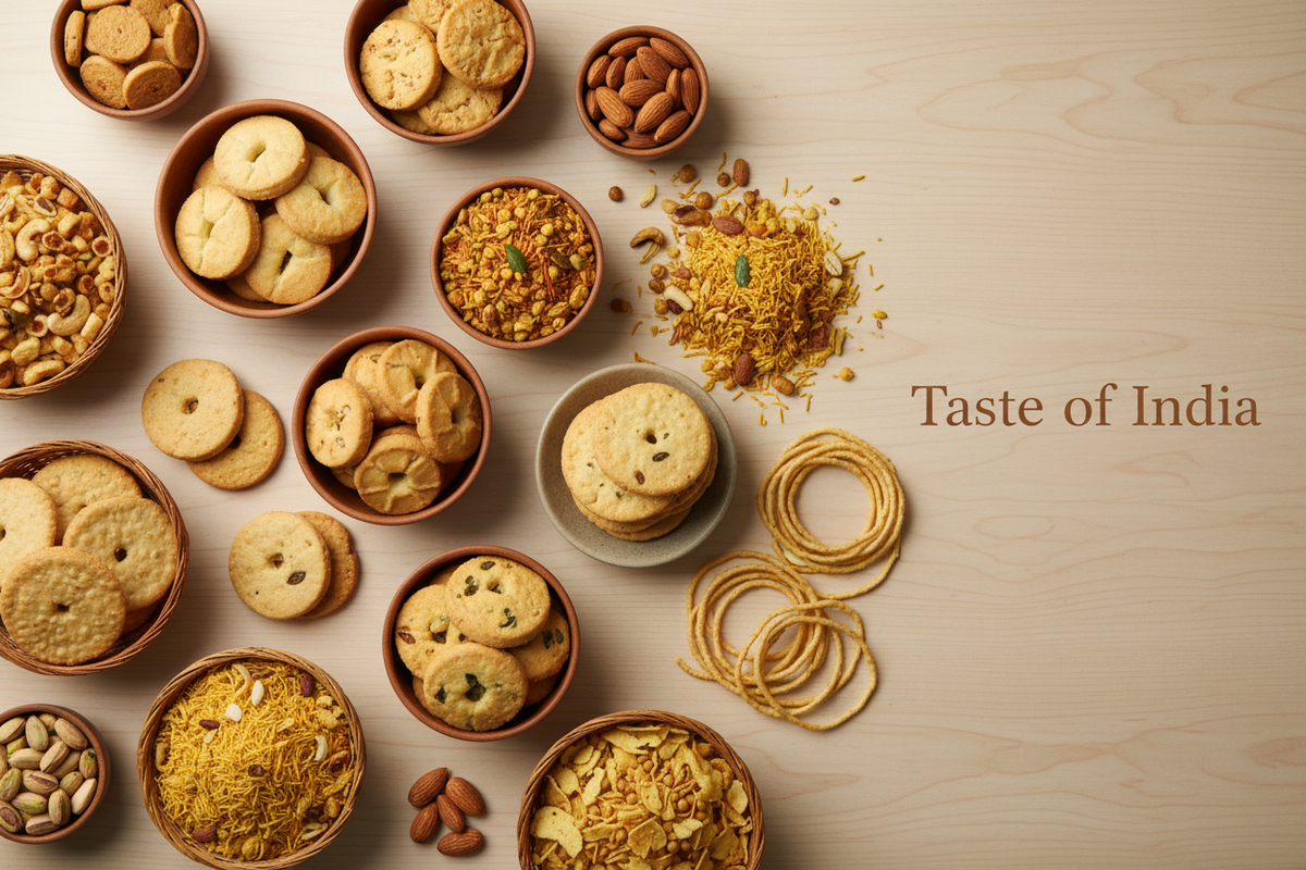 Taste of India – Biscuits & Namkeen