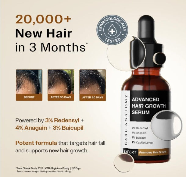 Bare Anatomy Advanced Hair Growth Serum 30ml