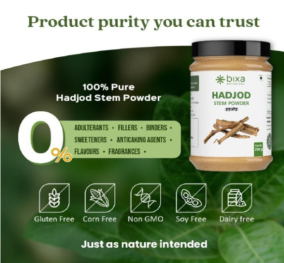 Bixa Botanical Hadjod Powder Cissus Powder (200 g)
