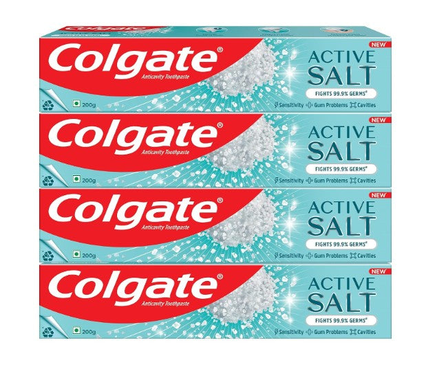 Colgate Active Salt Toothpaste 200g set of 4