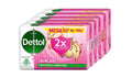 Dettol Skincare Moisturizing Beauty Bathing Soap Bar with Argan Oil 150gm, Pack of 5