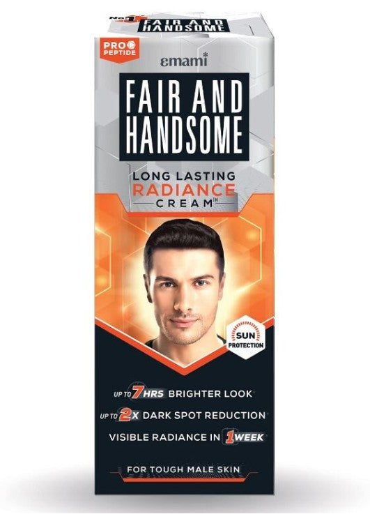 Emami Fair & Handsome Men's Long Lasting Radiance Cream 30g– Skin Brightening