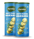 Farmley Phool Makhana Fox Nuts 77g pack of 4 – Minty pudina
