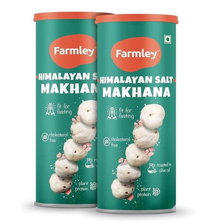 Farmley Phool Makhana Fox Nuts 154g set of 2 – Himalayan Salt