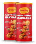 Farmley Phool Makhana Fox Nuts 154g set of 2 – Tangy Tomato