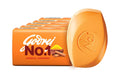 Godrej No.1 Bathing Soap, Sandal & Turmeric, 100g (Pack of 5)