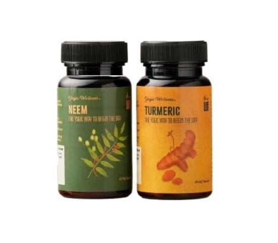 Isha Life Neem and Turmeric Capsules 60T, 50g each