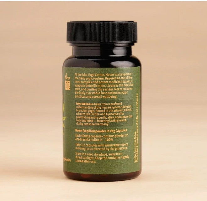 Isha Life Neem and Turmeric Capsules 60T, 50g each