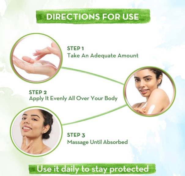 Mamaearth Ubtan Sunscreen Body Lotion 300ml