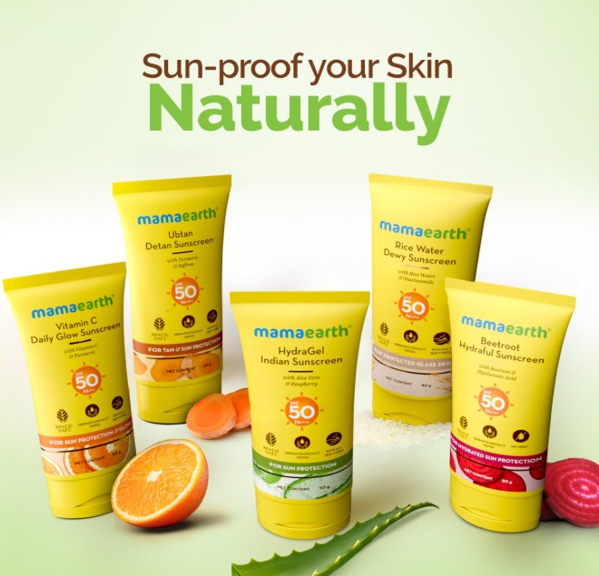 Mamaearth Hydragel Indian Sunscreen 50g