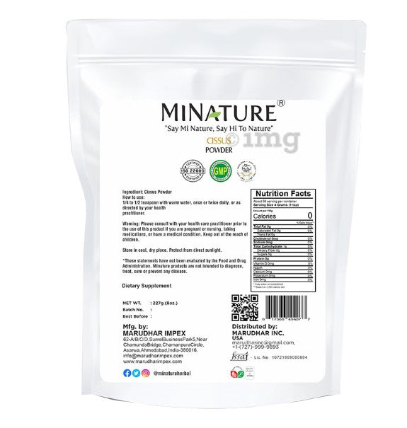 Minature Cissus Powder - 227 gm