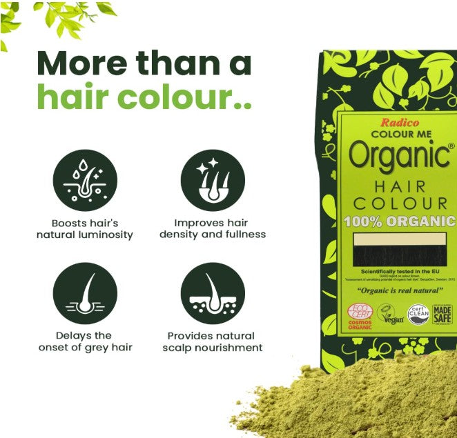 Radico Organic Hair Colour-Auburn Red