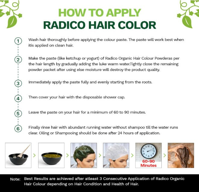 Radico Organic Hair Colour-Auburn Red