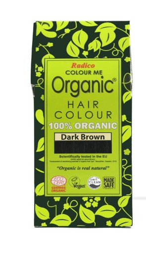 Radico Organic Hair Colour-Dark Brown 100g