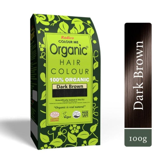 Radico Organic Hair Colour-Dark Brown 100g