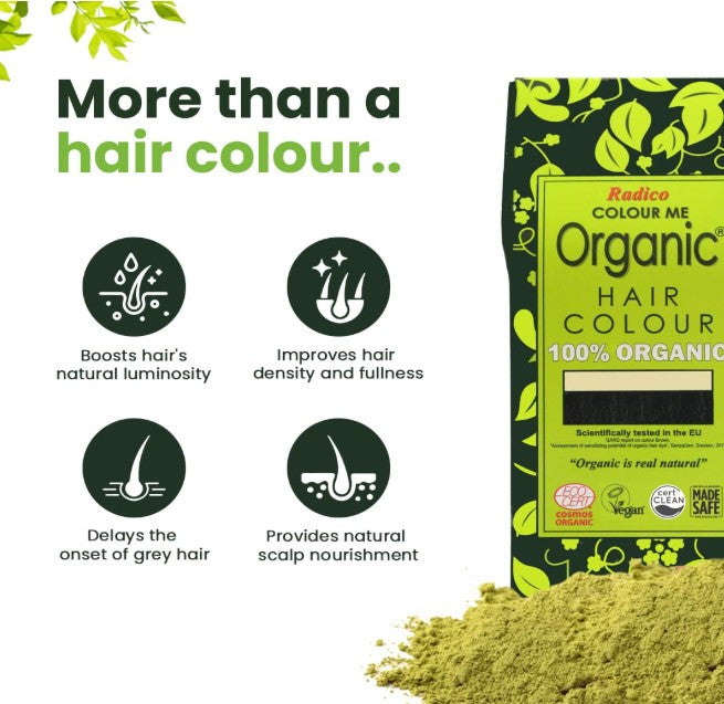 Radico Organic Hair Colour-Honey Blonde 100g