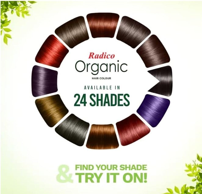 Radico Organic Hair Colour-Honey Blonde 100g