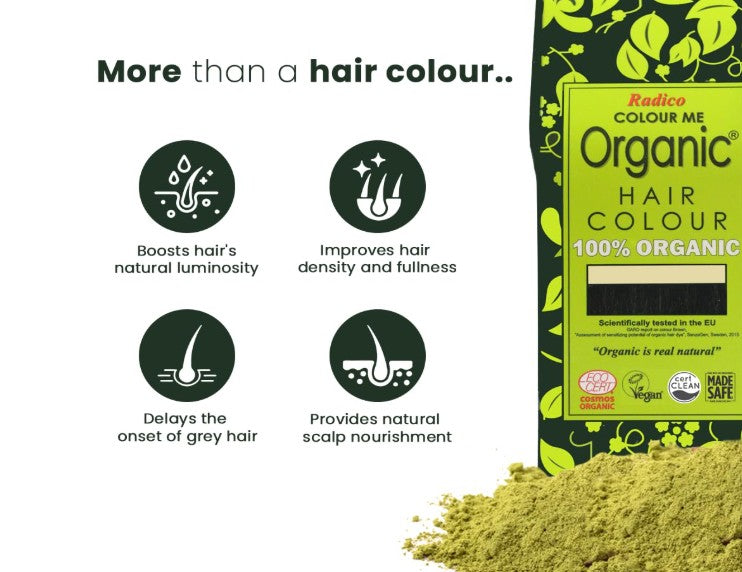Radico Organic Hair Colour-Light Brown