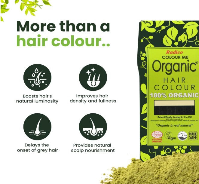 Radico Organic Hair Colour-Mahogany 100g