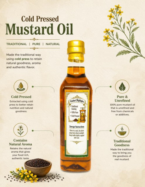 Swadeshi Mustard Oil 1L