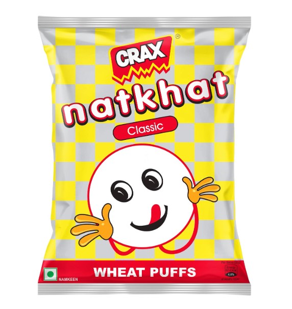 Crax Natkhat Classic Wheat Puffs 68g